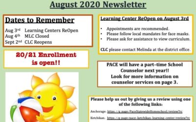 August Newsletter